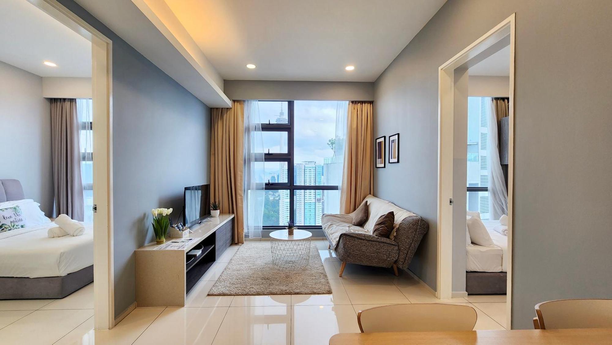 Apartamento Skyline View In Bukit Bintang The Robertson 42F Kuala Lumpur Exterior foto